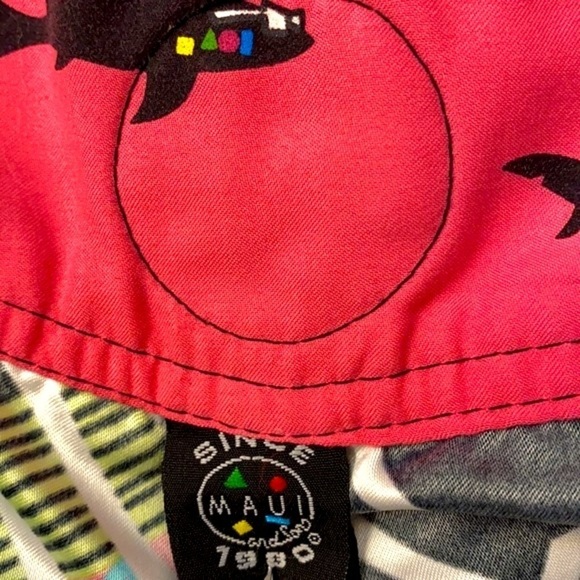 Men’s Maui And Sons Swimtrunks/Boardshorts Size 34 - Picture 9 of 10